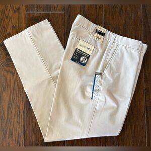 St. John's Bay Classic Fit Worry Free Pants - Light Tan